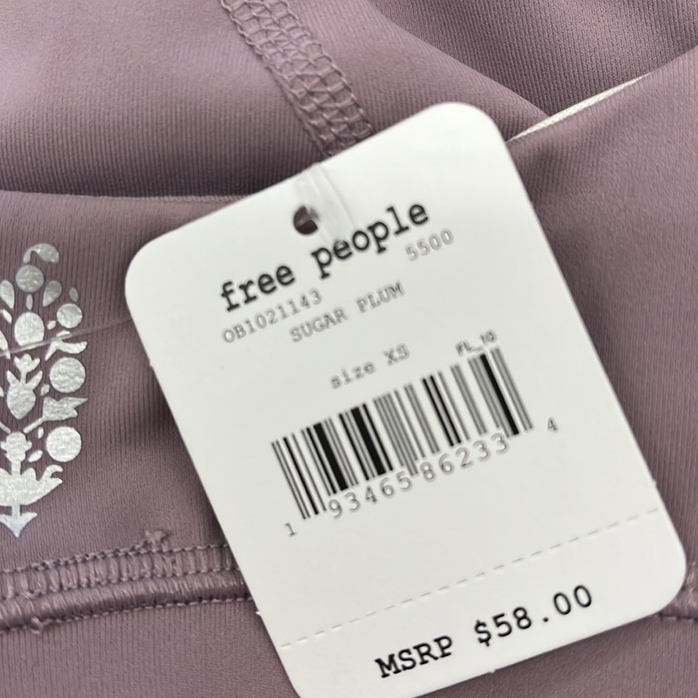 Free People Movement Stay Cool Purple Sports Bra - Picture 7 of 9